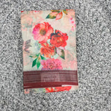 Linen Cotton Saree with Blouse