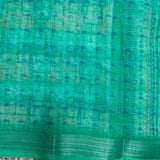 Linen Cotton Saree with Blouse