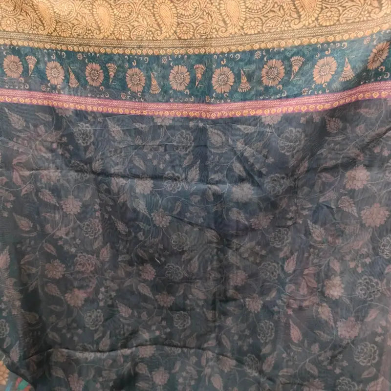 Kalamkari Cotton Saree with Blouse