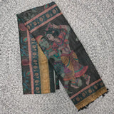 Kalamkari Cotton Saree with Blouse