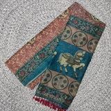 Kalamkari Cotton Saree with Blouse