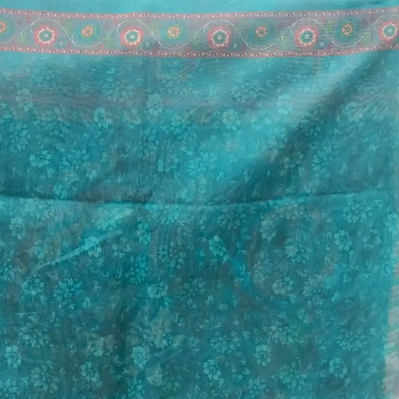 Kalamkari Cotton Saree with Blouse