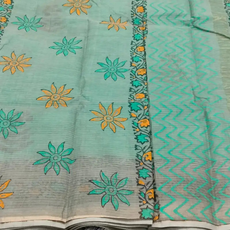 Kota Zari Block Print