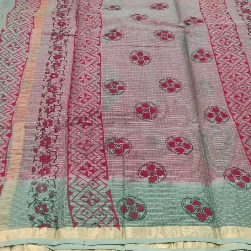 Kota Zari Block Print