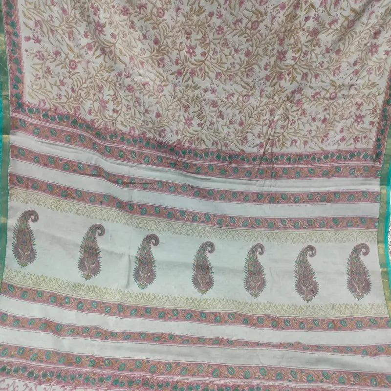 Pashmina Saree with Blouse - Cotton Saree