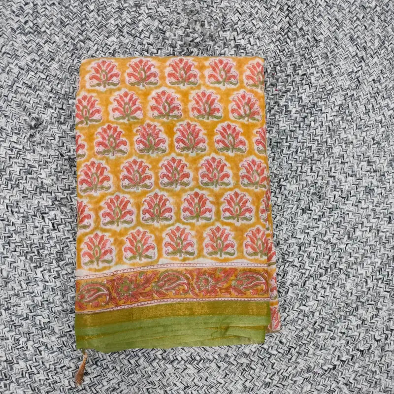 Pashmina Saree with Blouse - Cotton Saree