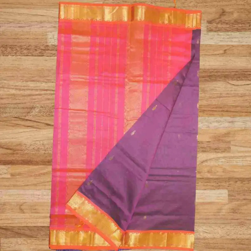 Semi Silk Cotton Saree - Ananya's Vastralaya