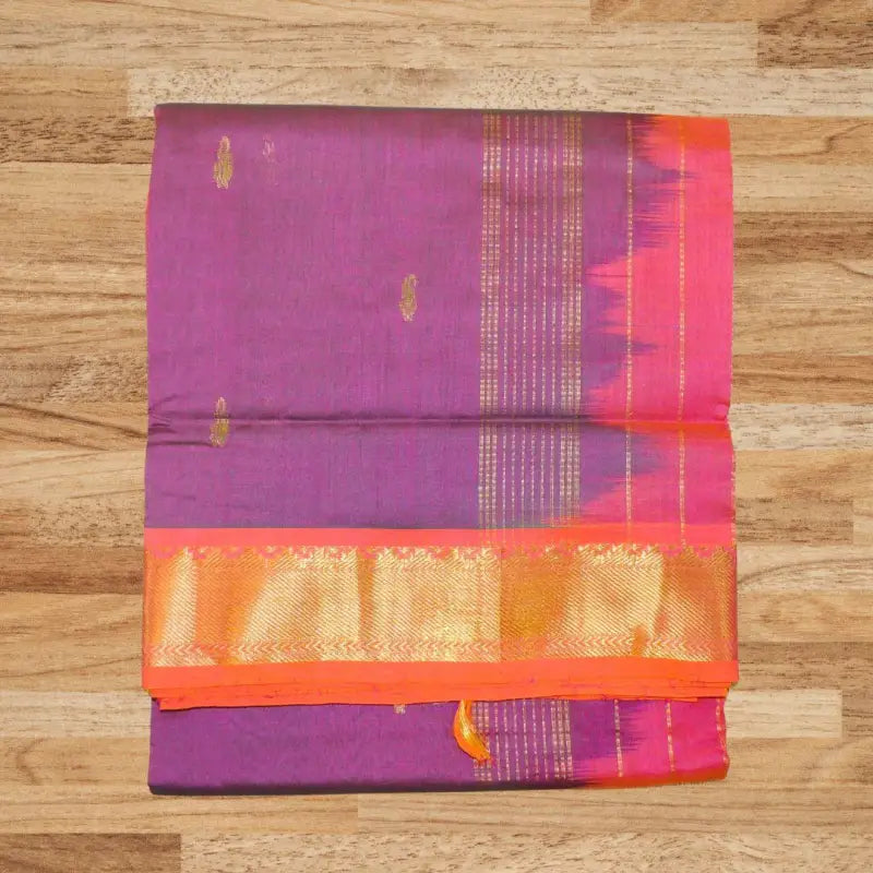 Semi Silk Cotton Saree - Ananya's Vastralaya