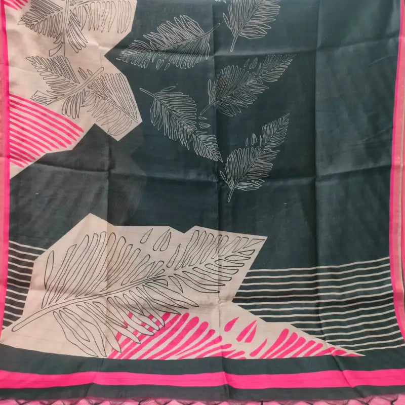 Semi Tussar Silk Saree