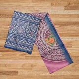 Semi Tussar Silk Saree - Ananya's Vastralaya