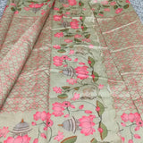 Semi Tussar Silk Saree