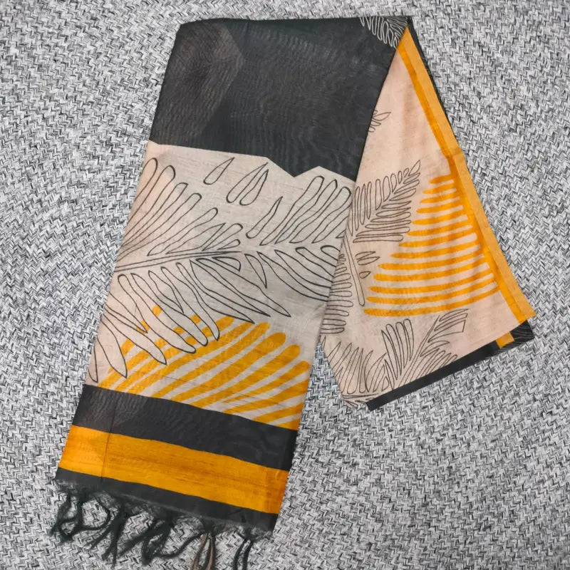 Semi Tussar Silk Saree