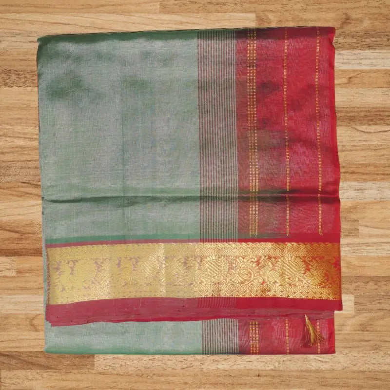 Traditional Silk Cotton Saree - Ananya's Vastralaya