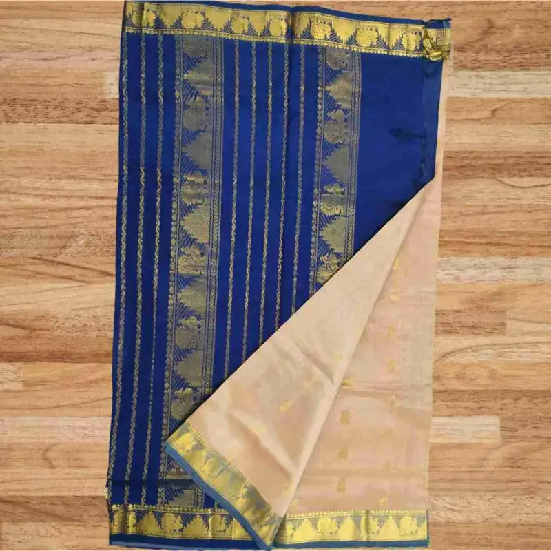 Traditional Silk Cotton Saree - Ananya's Vastralaya